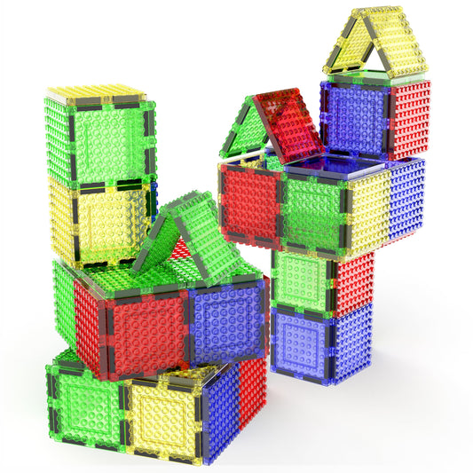 PicassoTiles magnetic brick add-ons enhance open-ended play with versatile connections for creative builds.
