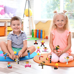 PicassoTiles magnetic figures fit standard tiles to spark creative play sessions.