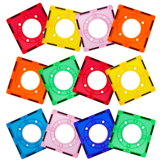 PicassoTiles magnetic tiles for marble run — vibrant colors boost creative play and spatial thinking.