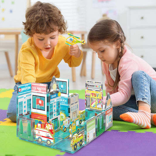 PicassoTiles Metro City Hospital structures for durable urban builds