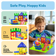 PicassoTiles movable brick swing adds motion to pretend play scenarios.