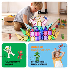 PicassoTiles Ninja Magnetic Enhancements for versatile play sets