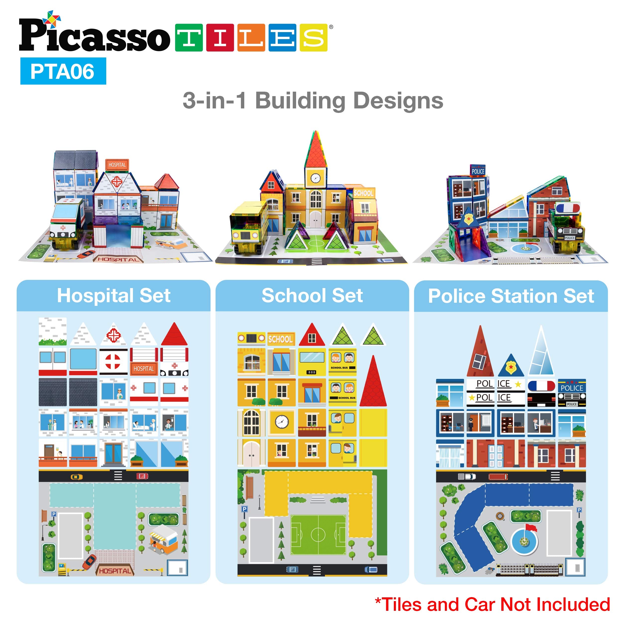 PicassoTiles police station map overlay sparks imaginative exploration and narrative building
