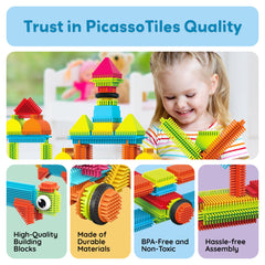 PicassoTiles portable gift-ready set ideal for trips and playdates