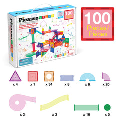 PicassoTiles PTG100 durable ABS construction ensures safe, long-lasting classroom and home use