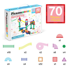 PicassoTiles PTG70 STEM play set fosters problem-solving and planning.