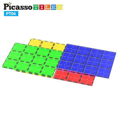 PicassoTiles BPA-free materials ensure safe play for curious builders.