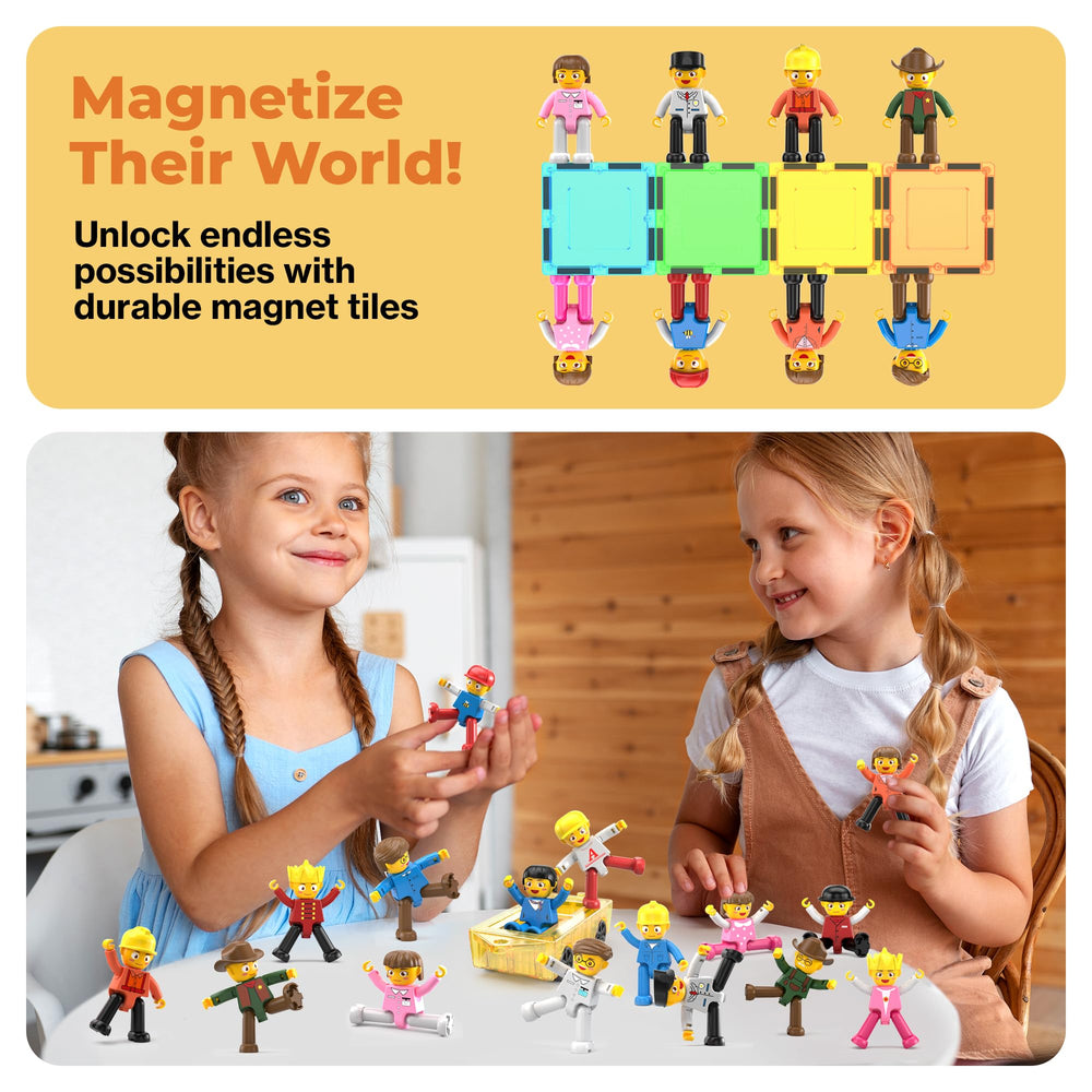 PicassoTiles durable, non-toxic figures support long-lasting classroom use.