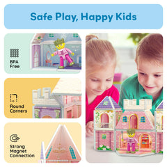 PicassoTiles BPA-free ABS magnets ensure safe, durable construction