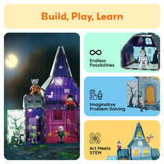 PicassoTiles spooky artwork tiles spark creativity and seasonal conversation.