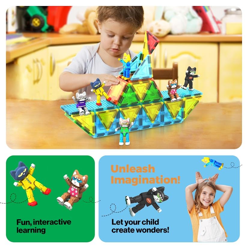 PicassoTiles STEAM storytelling starter supports color recognition and narrative play.