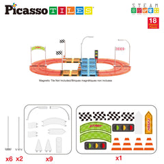 PicassoTiles STEM magnets offer educational play to boost fine motor practice.