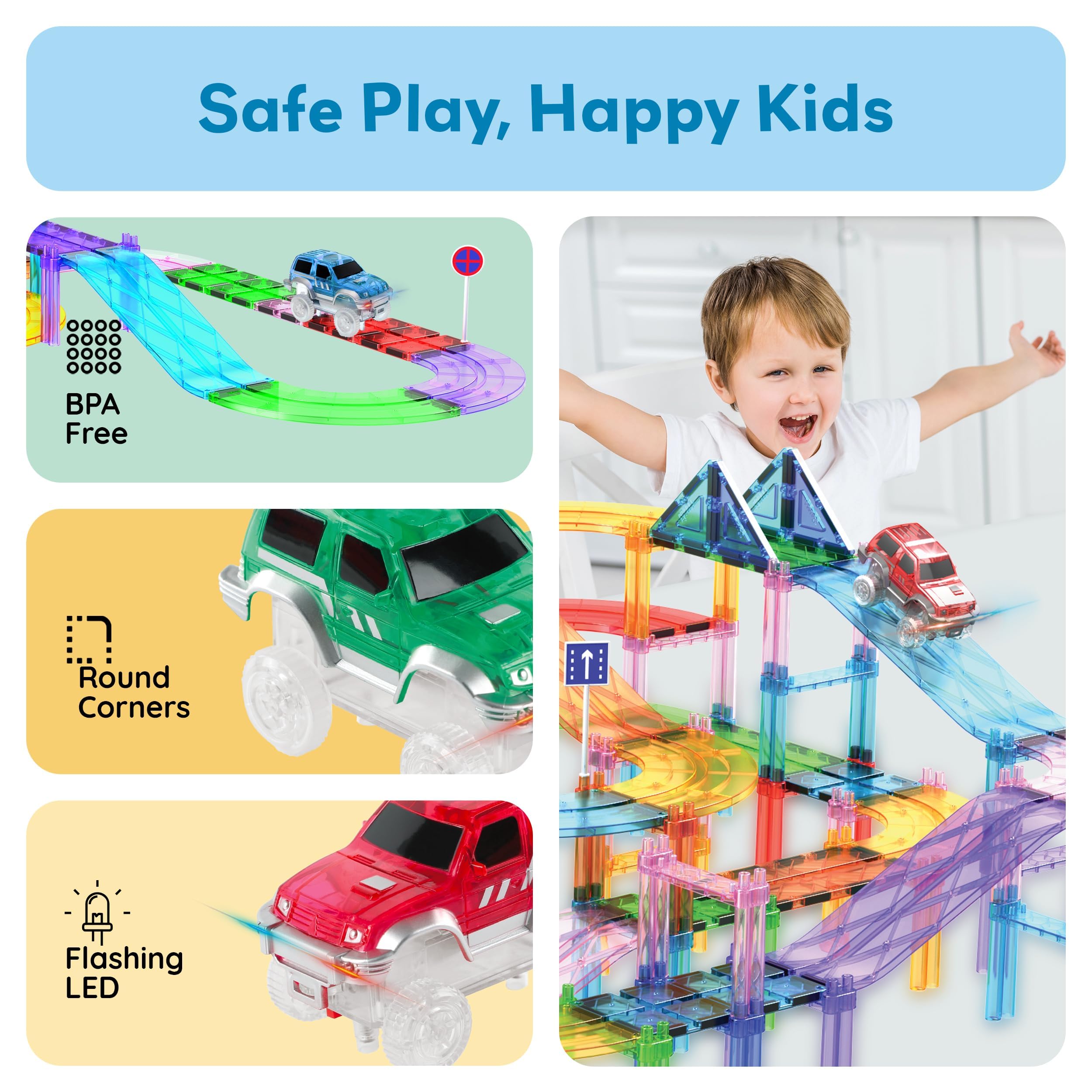 PicassoTiles stem toy for toddlers supports fine motor skills
