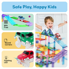 PicassoTiles stem toy for toddlers supports fine motor skills