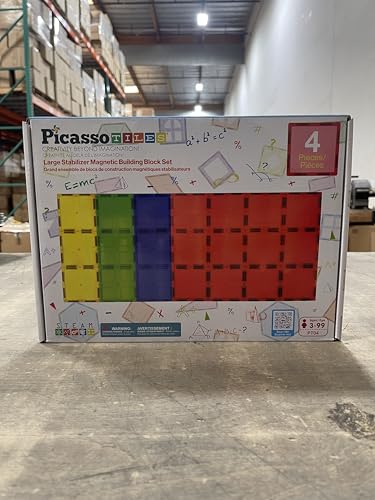PicassoTiles base assembly demonstrates seamless connection for scalable, modular play setups.
