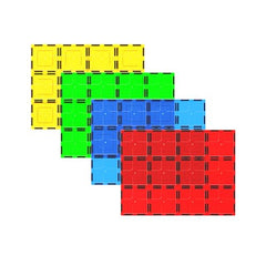 PicassoTiles supersize stabilizer base plate offers strong 12x9 foundation for large builds.
