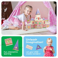 PicassoTiles two figures support cooperative pretend play and language development