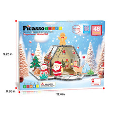 PicassoTiles winter scene elements expand storytelling and collaborative play