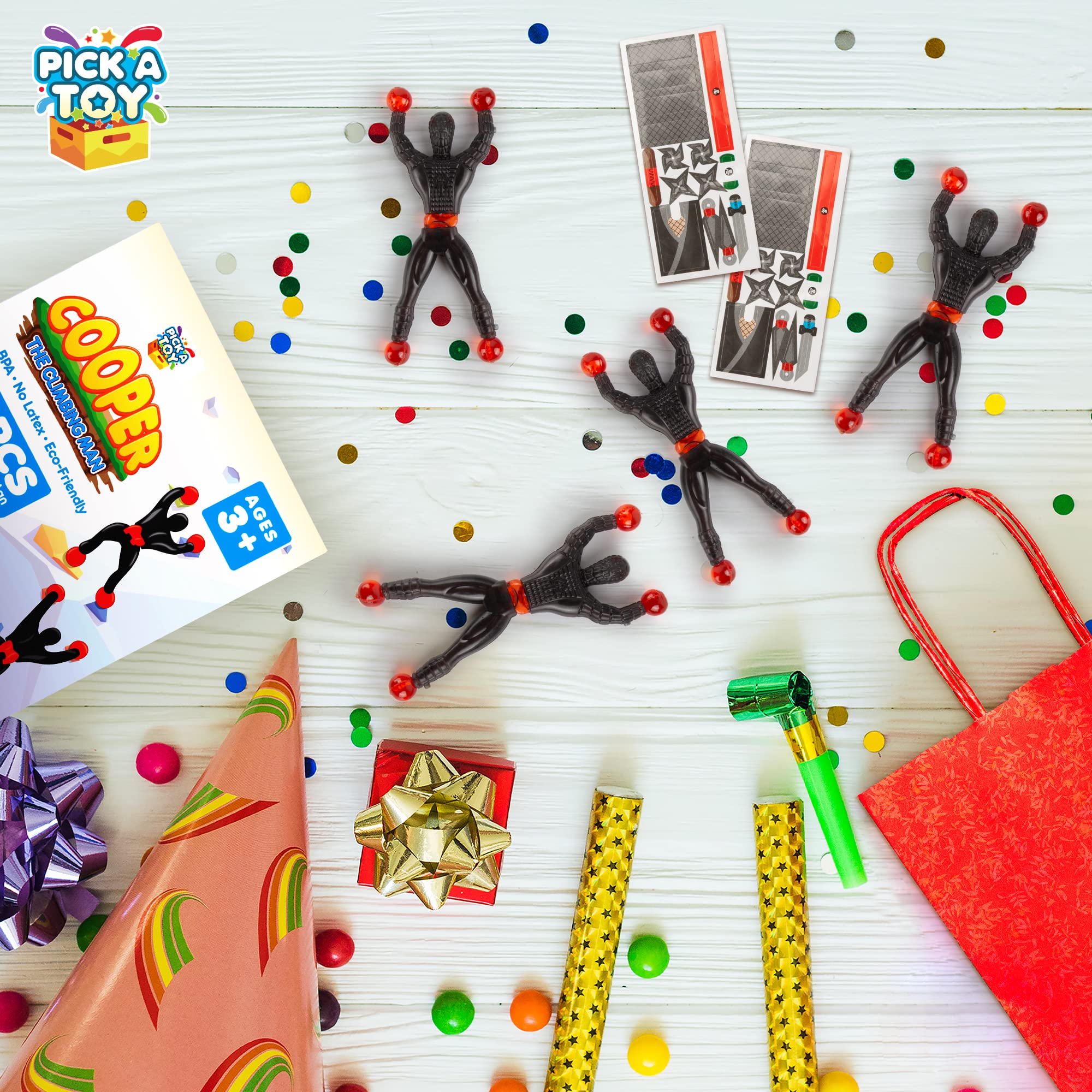 PICK A TOY crafted from non-toxic, eco-friendly materials for safe, kid-friendly play.