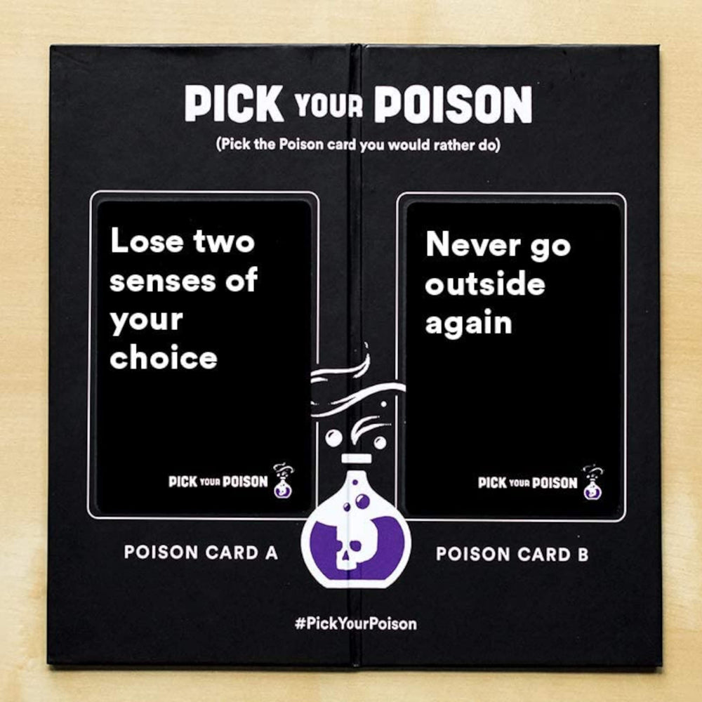 Pick Your Poison 30-60 minute sessions ideal for gatherings.