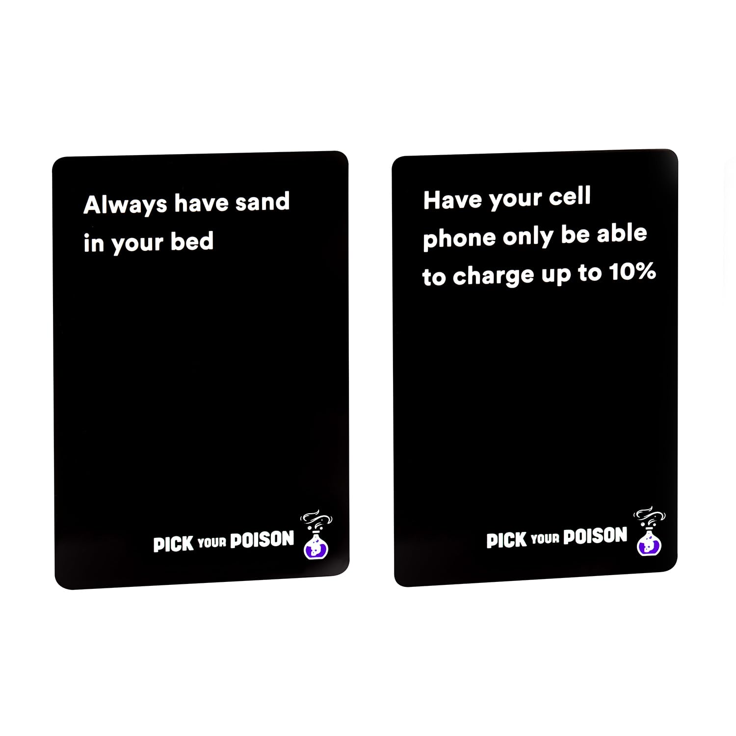 Pick Your Poison family edition with 300 cards enables endless combos.