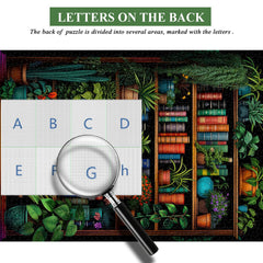 PICKFORU 70x50 cm adult jigsaw puzzle for mindful focus