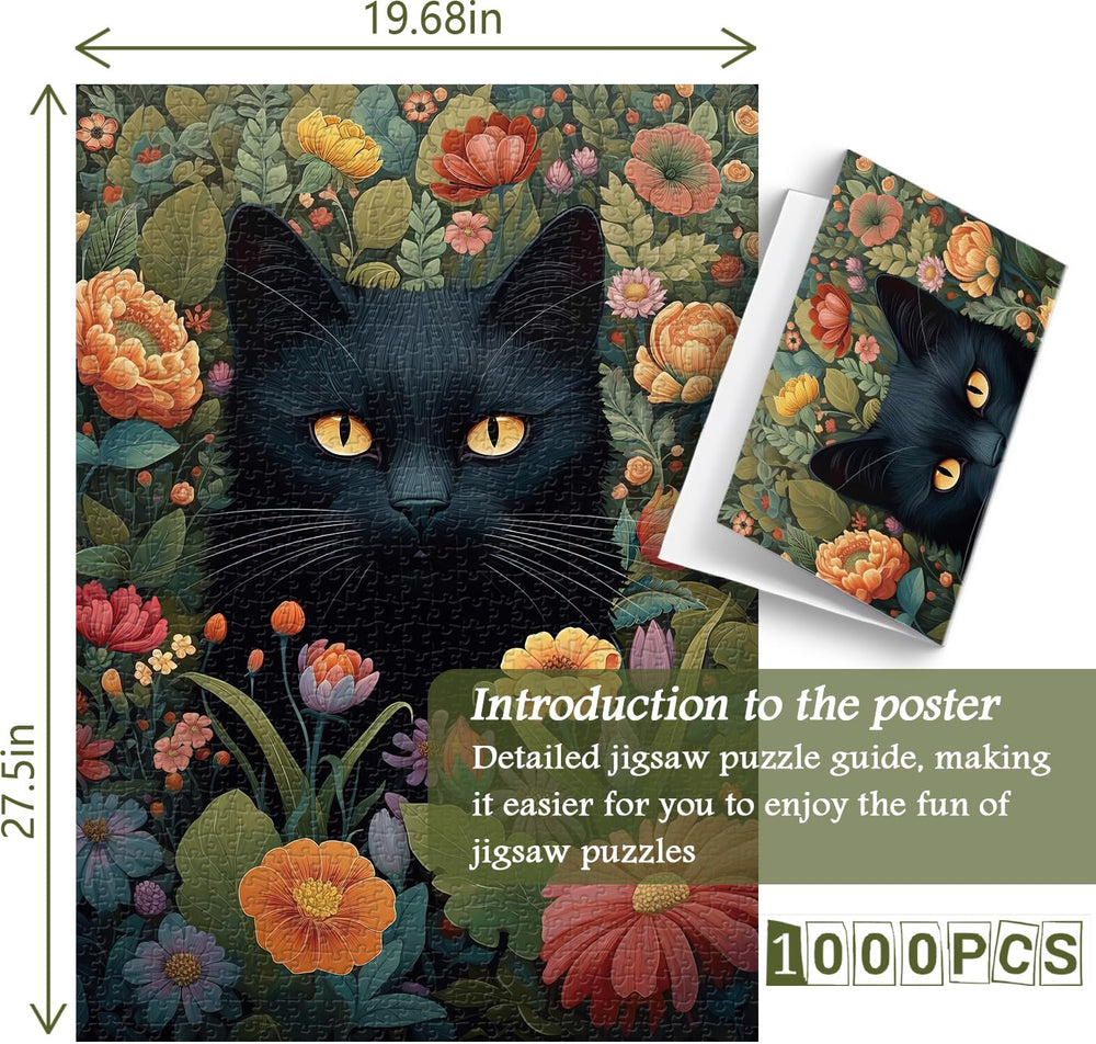 PICKFORU Animal and Plant Mosaic Art image sparks creativity during puzzle time.