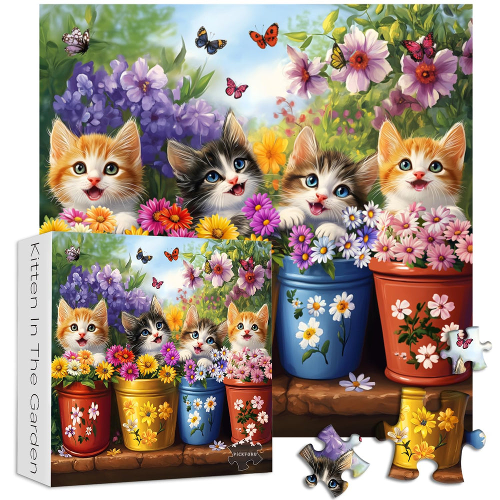 PICKFORU 1000-piece family-puzzle night invites friends for shared fun.