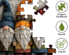 PICKFORU 1000-piece puzzle – sturdy cardboard and vibrant colors.