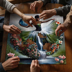 PICKFORU Impossible Puzzle includes a high-resolution poster to guide you