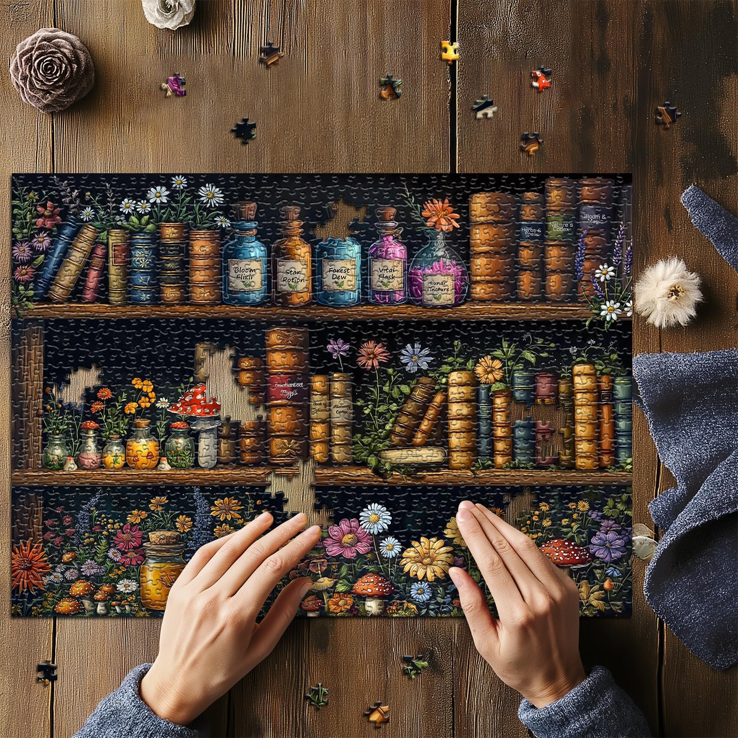 PICKFORU No-glare inks preserve vivid colors during daylight puzzle sessions