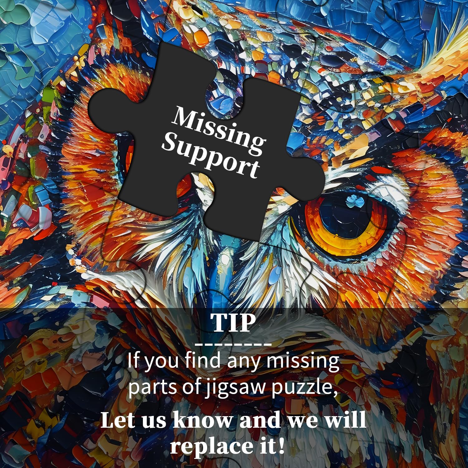 PICKFORU Owl Puzzles gift-ready packaging supports easy gifting
