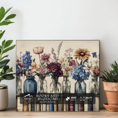 PICKFORU Retro Wildflowers image evokes nostalgic book-page art for warm room charm