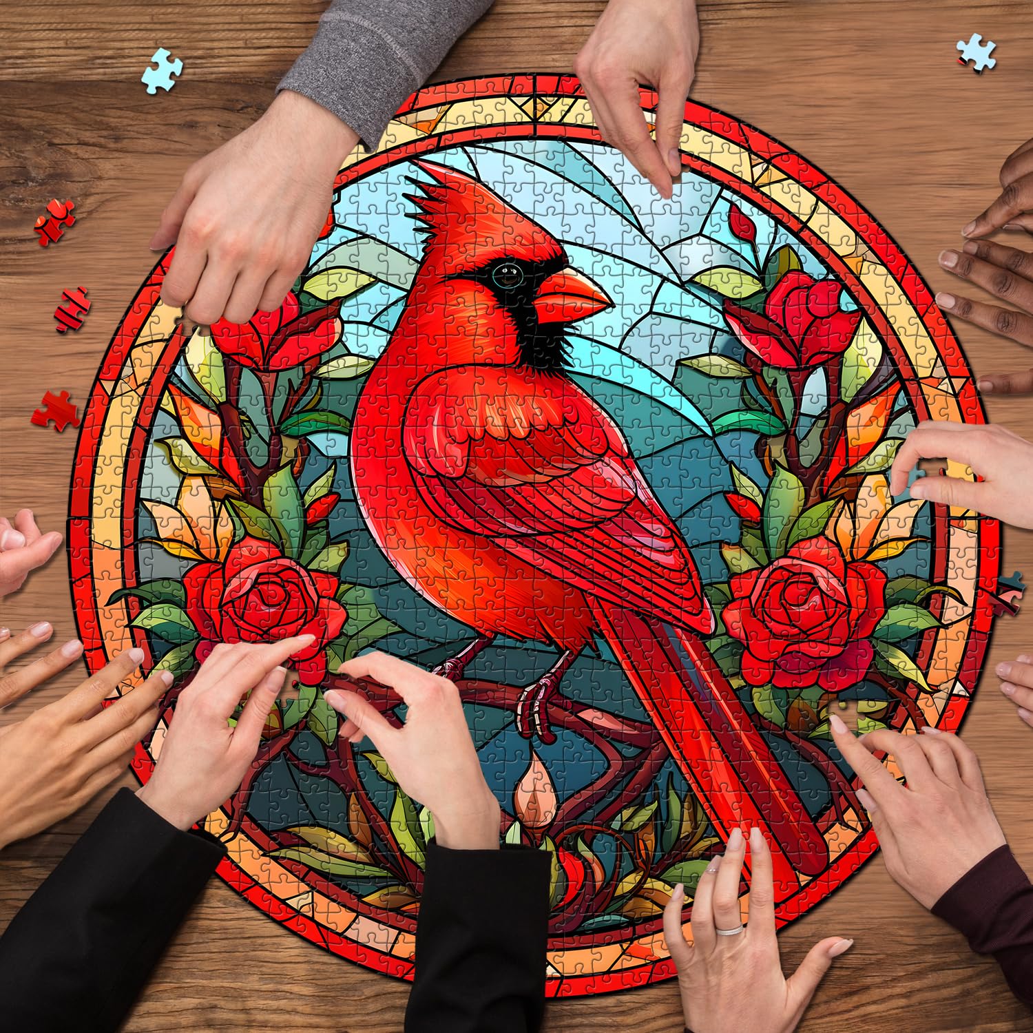 PICKFORU rounded-edge puzzle with a matte finish for smooth handling.