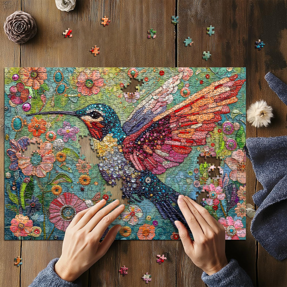 PICKFORU Three-layer cardboard puzzle delivers durable, snug-fit pieces.