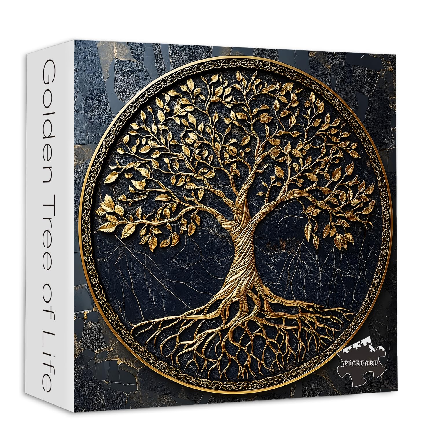 PICKFORU Tree of Life 1000-piece puzzle box for immersive puzzling sessions