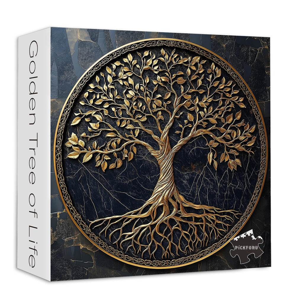 PICKFORU Tree of Life 1000-piece puzzle box for immersive puzzling sessions