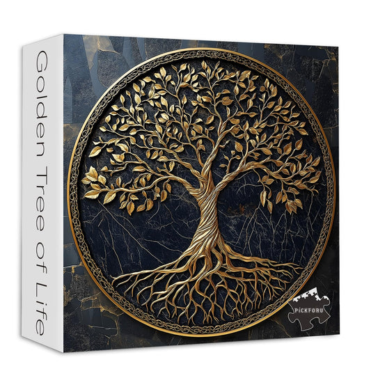 PICKFORU Tree of Life 1000-piece puzzle box for immersive puzzling sessions