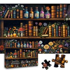 PICKFORU Wildflower Pages Puzzle showing poster included for reference