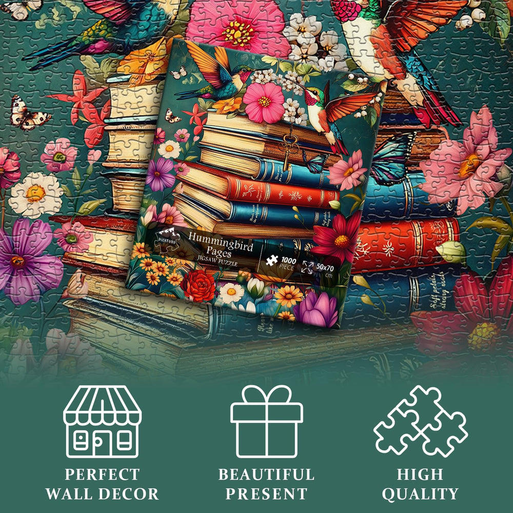 PICKFORU Wildflower Pages uses a two-layer cardboard construction for lasting quality and smooth pieces