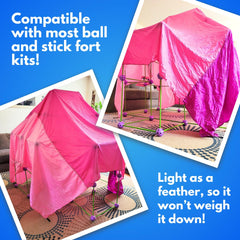 Pickle & Olive ez clipz eight plastic clips securing a fort