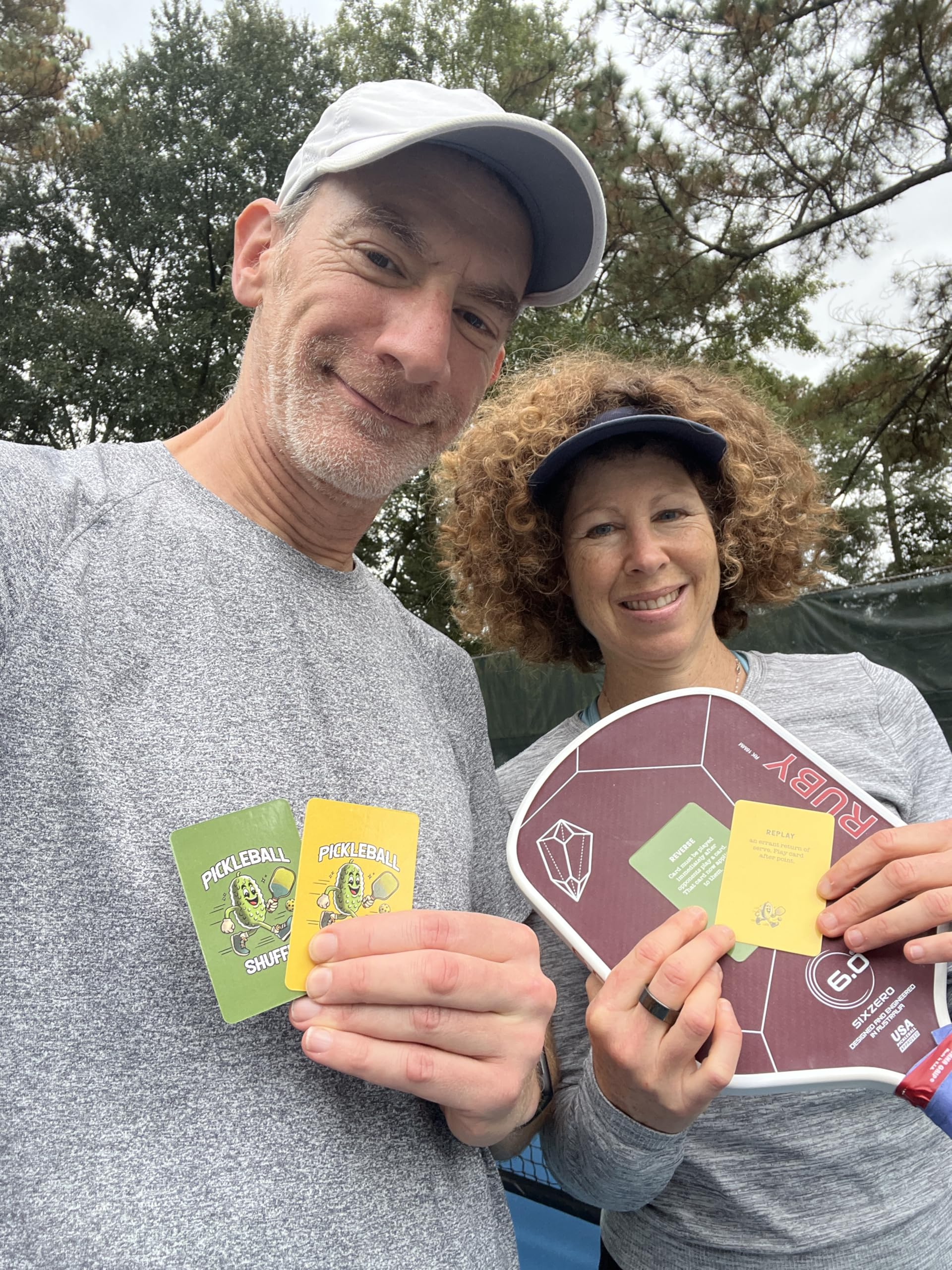 Birthday bash moment with Pickleball Shuffle on the court.