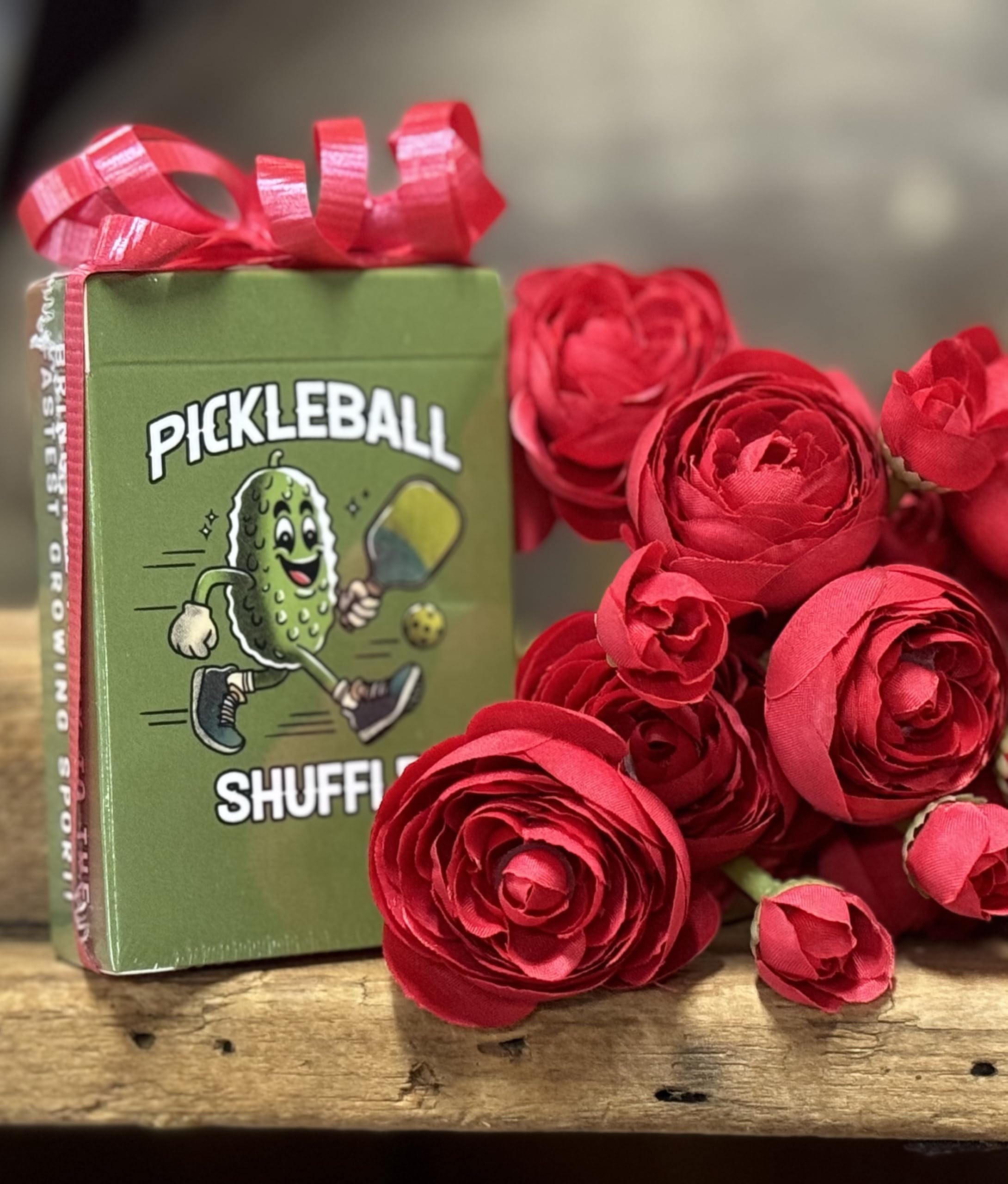 Two decks inside the Pickleball Shuffle box for versatile court sessions.