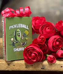 Two decks inside the Pickleball Shuffle box for versatile court sessions.