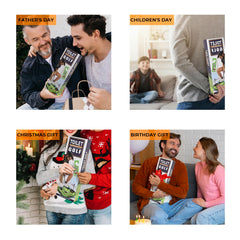 PICKLETECH Gift packaging makes White Elephant or birthday gifting effortless.