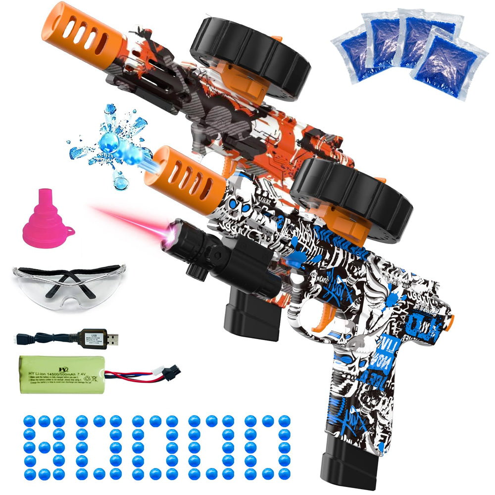 PICKMERA electric gel ball blaster kit with goggles for outdoor battles