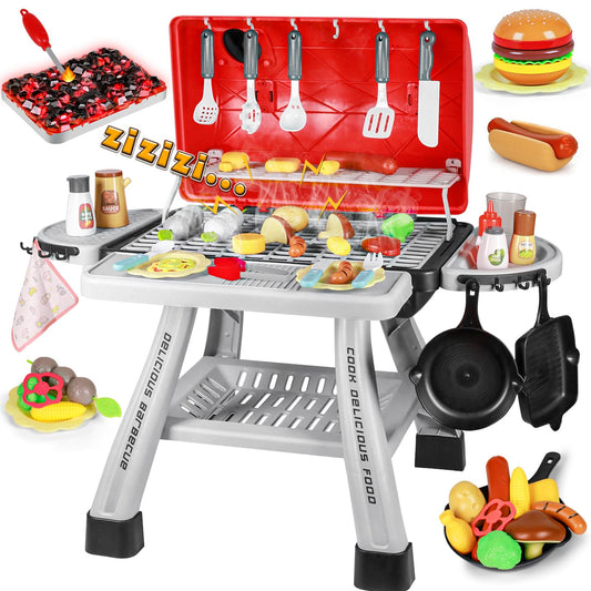 Pickuparts BBQ grill playset front view invites imaginative cooking fun for kids