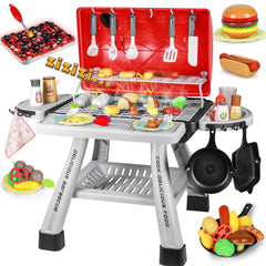 Pickuparts BBQ grill playset front view invites imaginative cooking fun for kids