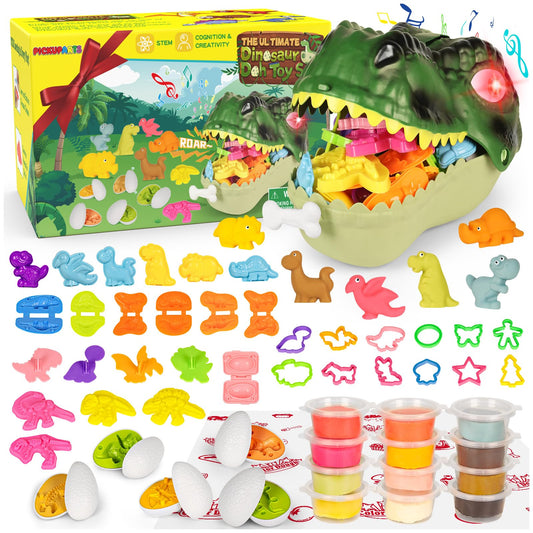 Pickuparts Dino Doh Toys box open inspires imaginative play and creativity