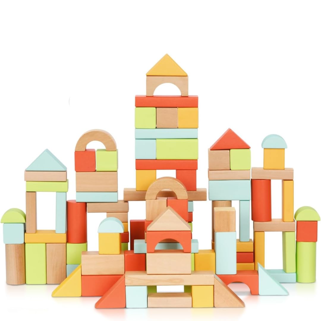 Pidoko Kids blocks assembling a rocket to inspire early engineering ideas